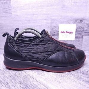Equipt for Play OMG Quilted Nylon Golf Shoe Black Red Women's sz 10